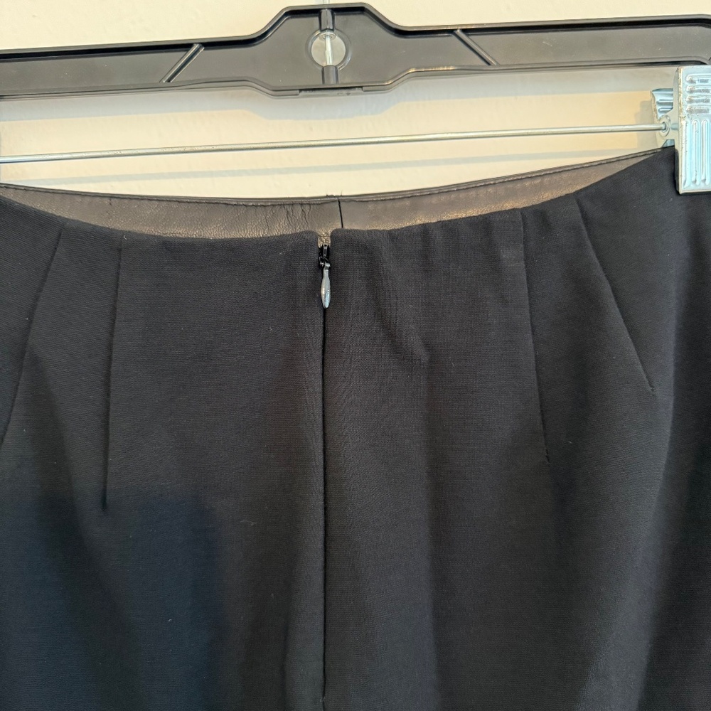 *Talbots Womens Petite True Lambskin Leather Front Panel Pencil Skirt 6P - Picture 12 of 14